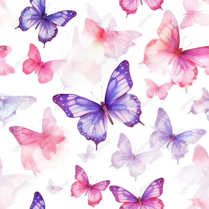 Any Subject Delicate Watercolor Patterns Midjourney Prompt | PromptBase