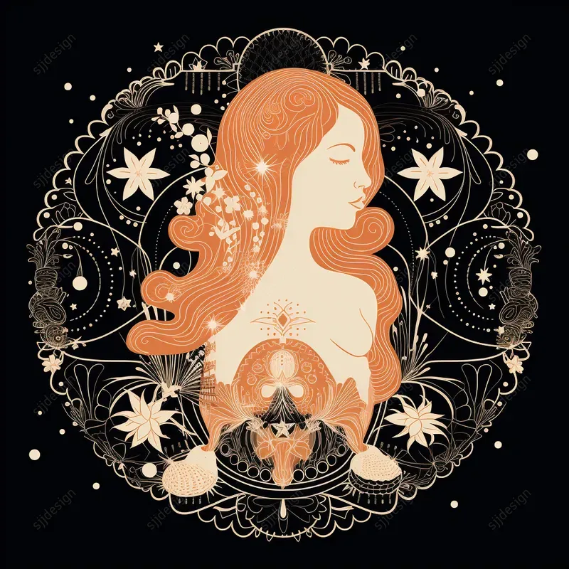 Intricate Lace Vector Art Midjourney Prompt | PromptBase