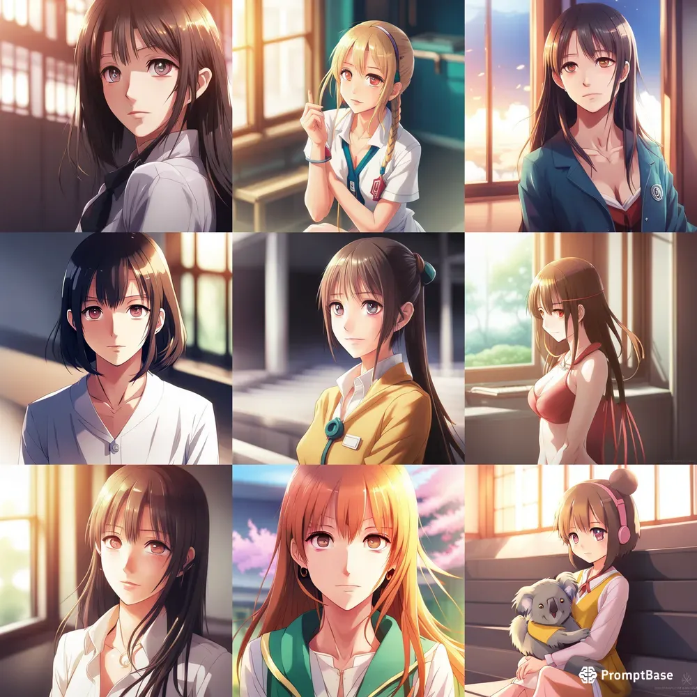 Anime Girls Stable Diffusion Prompt | PromptBase