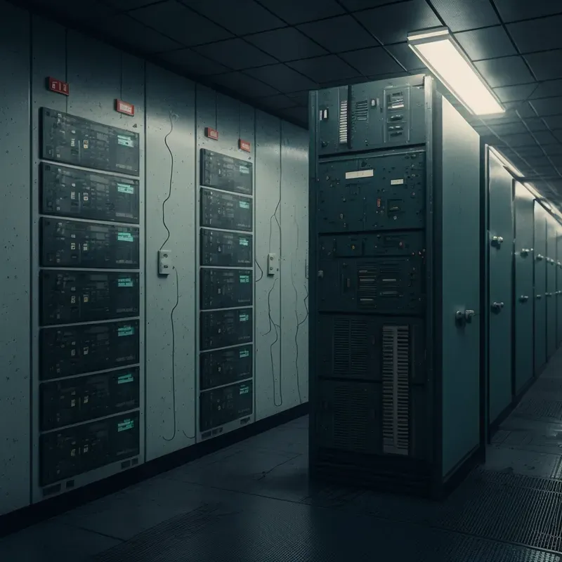 High Tech Server Rooms Midjourney Prompt | PromptBase