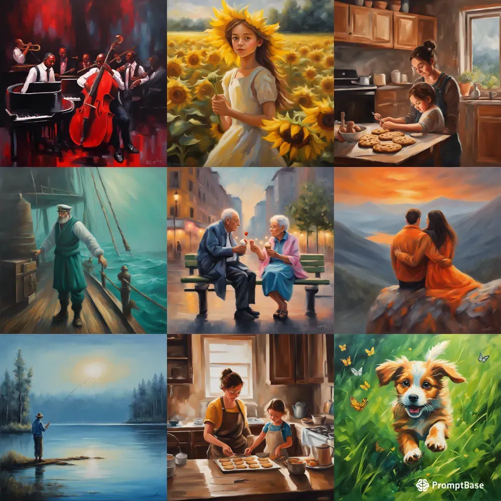 Paintings Of Anything Stable Diffusion Prompt | PromptBase
