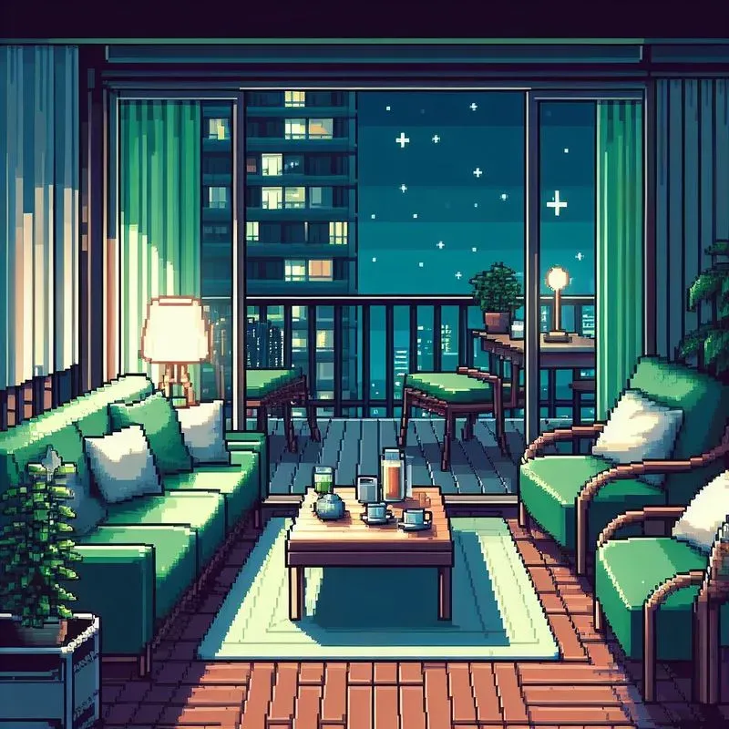 Pixel Art Rooms DALL·E Prompt | PromptBase