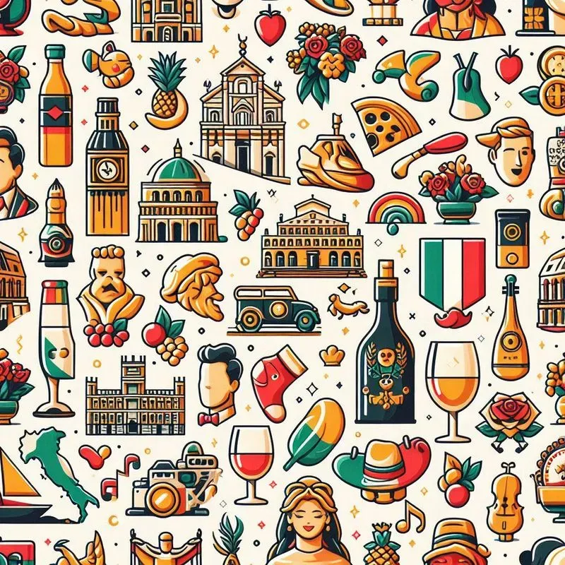 Cheerful Country Patterns DALL·E Prompt PromptBase