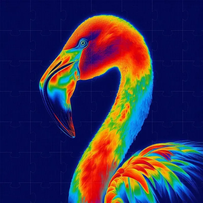 Thermal Heatmap Art DALL·E Prompt | PromptBase