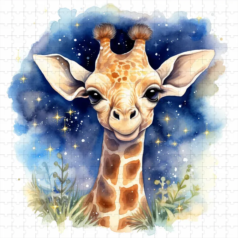 Watercolor Baby Animals In Winters Midjourney Prompt | PromptBase