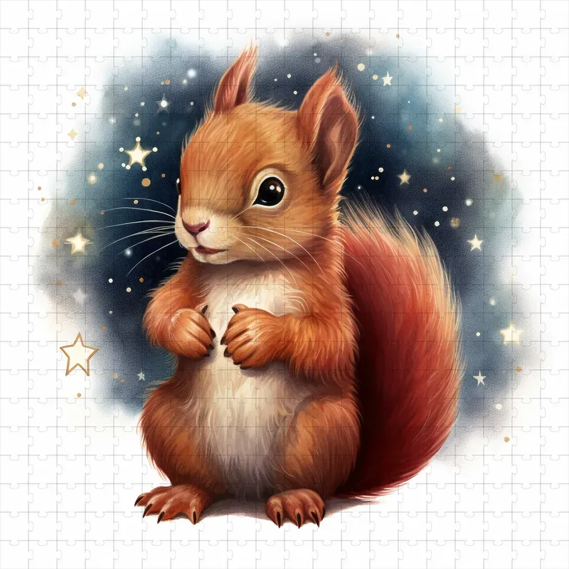 Watercolor Baby Animals In Winters Midjourney Prompt | PromptBase