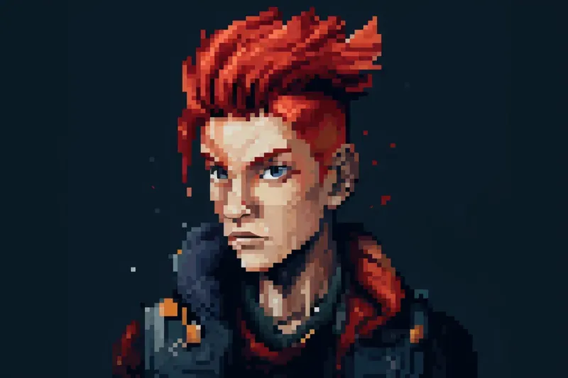 Pixel Art Character Portraits Midjourney Prompt | PromptBase