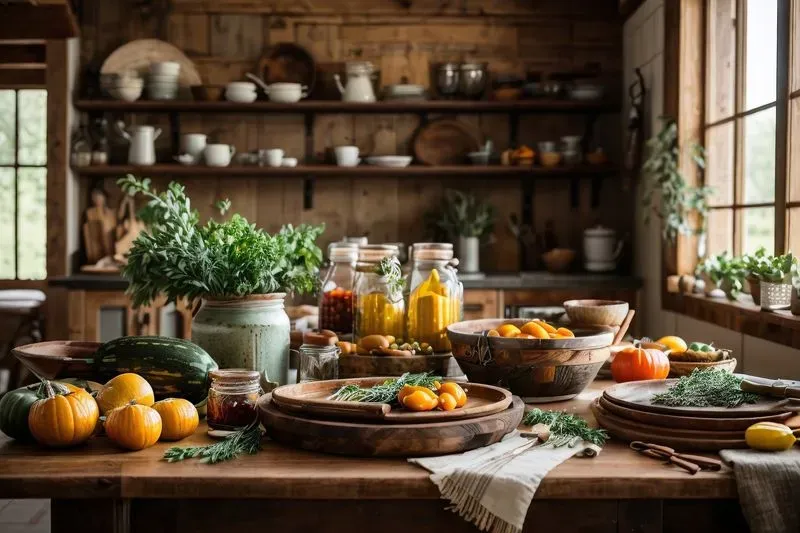 Vintage Rustic Kitchen Dreams Leonardo Ai Prompt | PromptBase