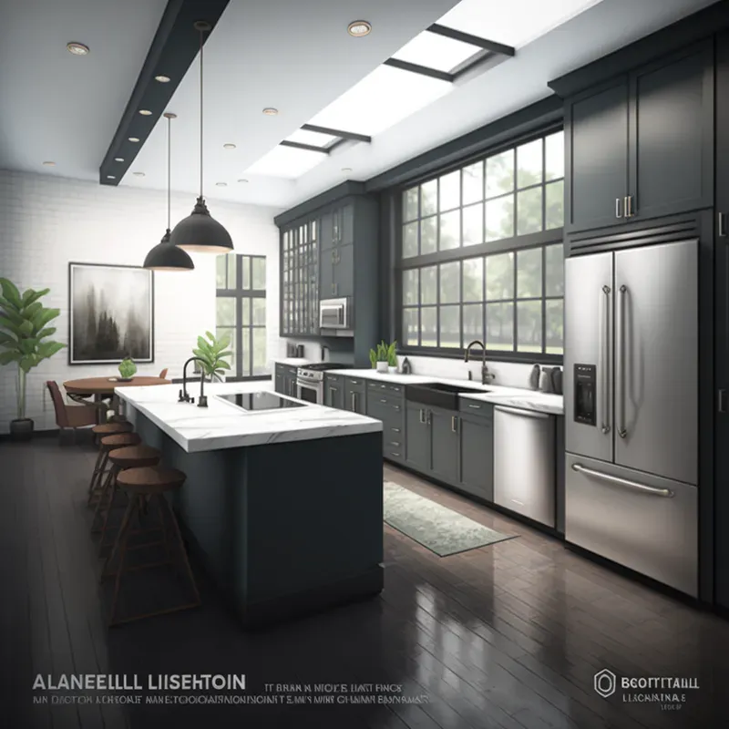 Contemporary Kitchen Design Concepts Midjourney Prompt | PromptBase