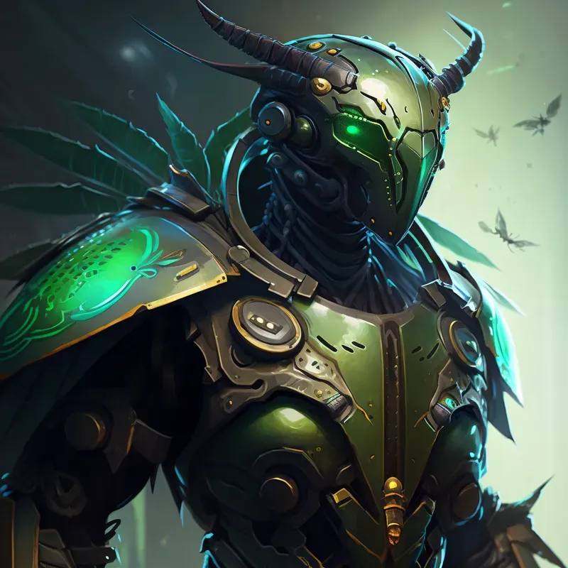 Realistic Robotic Insects Humanized NFTs Midjourney Prompt | PromptBase