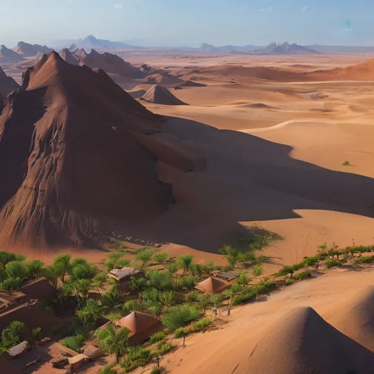 Scenic Desert Views Stable Diffusion Prompt | PromptBase