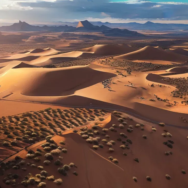 Scenic Desert Views Stable Diffusion Prompt | PromptBase