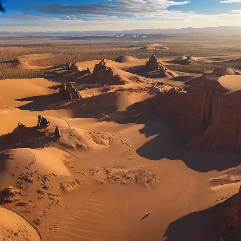Scenic Desert Views Stable Diffusion Prompt | PromptBase