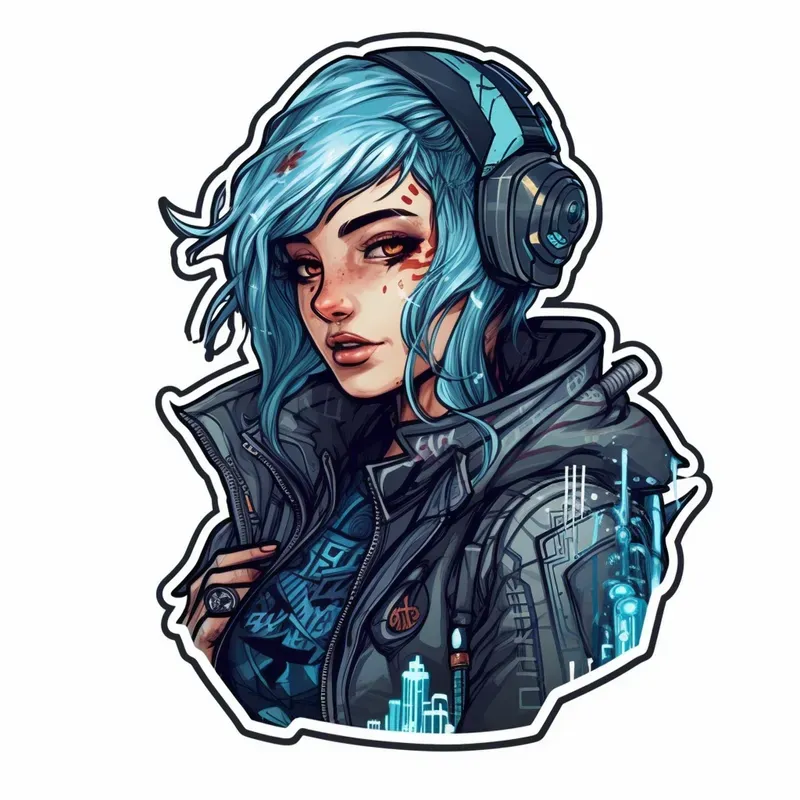 Sticker Designs Of Adorable Characters Midjourney Prompt | PromptBase