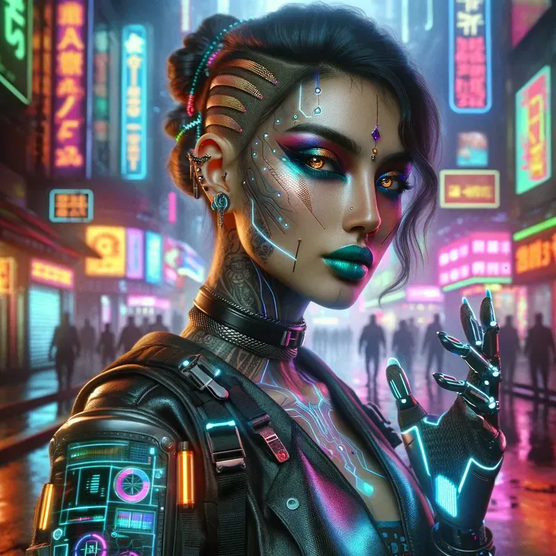Cyberpunk Characters DALL·E Prompt | PromptBase