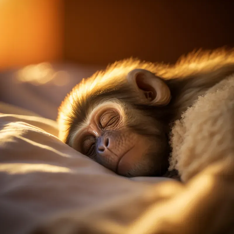 Cute Realistic Sleeping Animals Midjourney Prompt | PromptBase