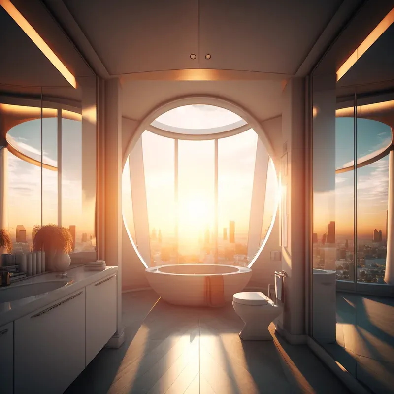 Stunning Penthouse Indoor Yoga Room image