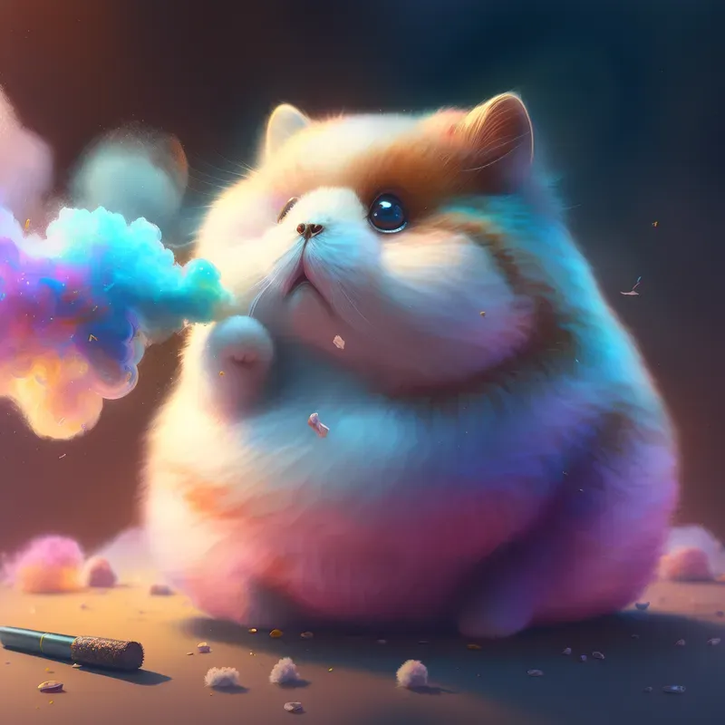 Realistic Cute Fluffy Cloud Animals Midjourney Prompt | PromptBase
