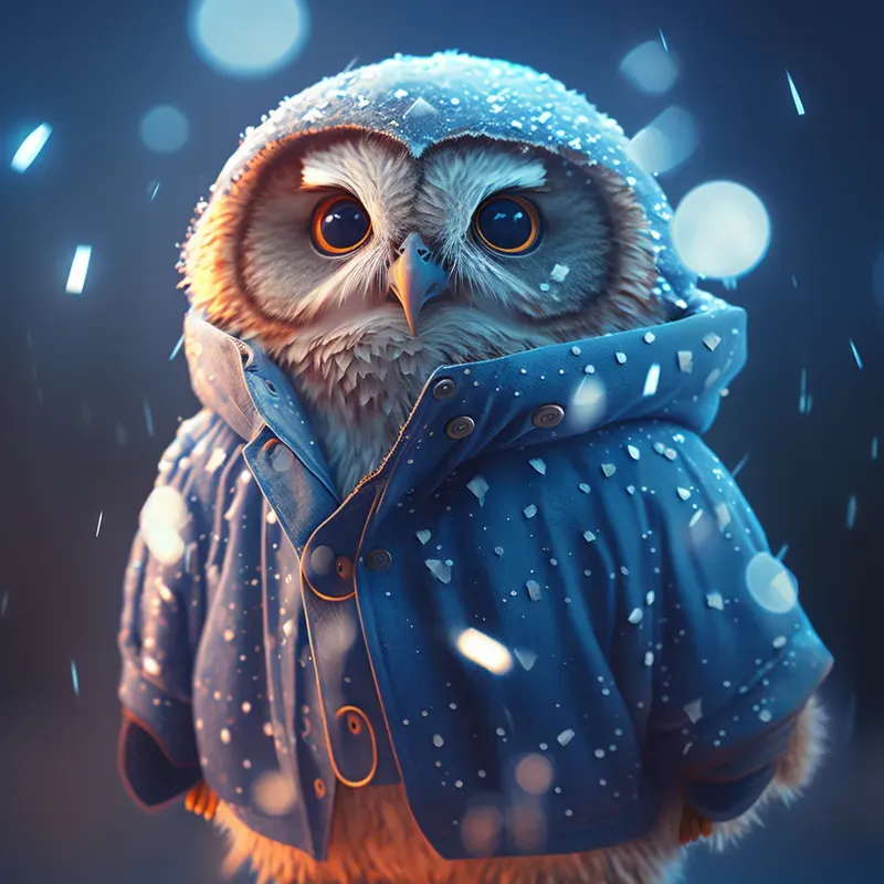 Realistic Cute Animals Wearing Jackets Midjourney Prompt PromptBase