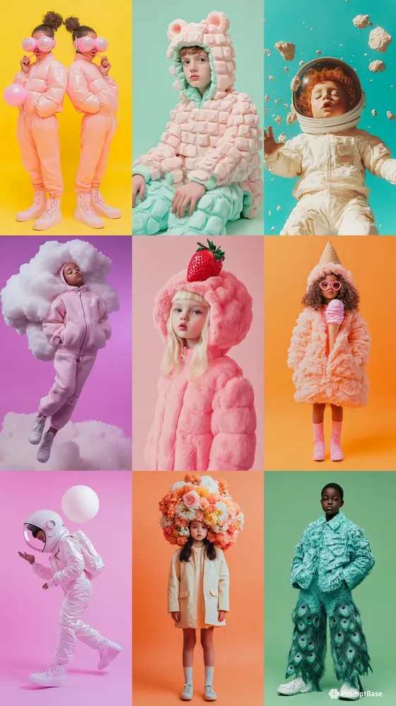 Kiddie Couture Runway Revelations Midjourney Prompt | PromptBase