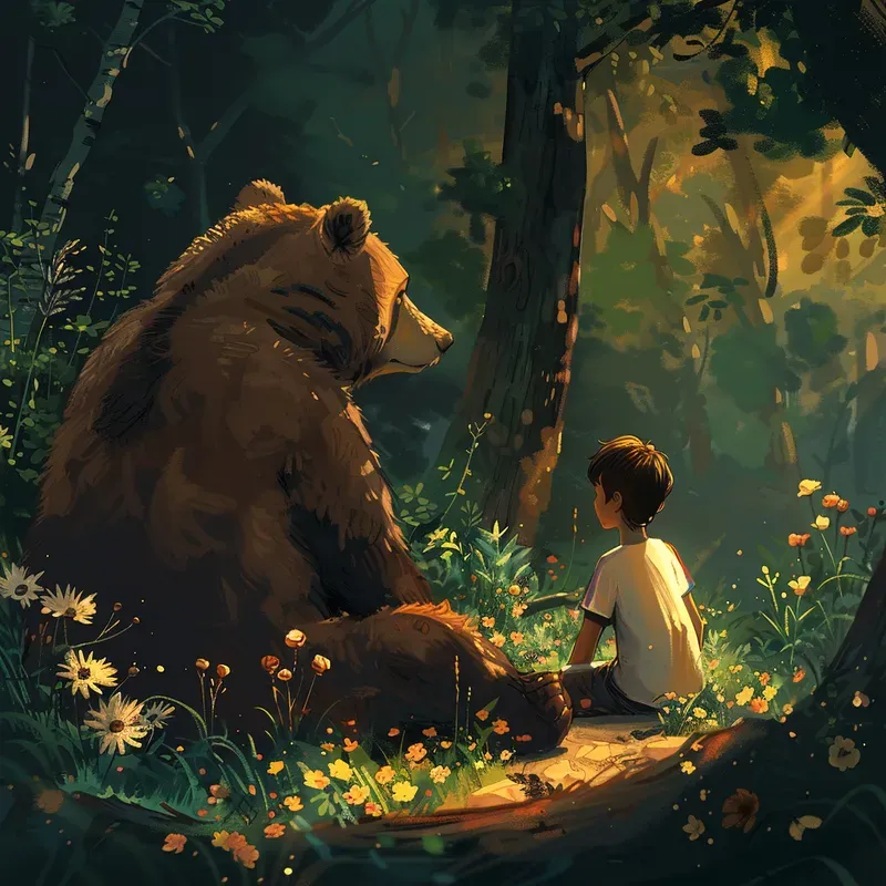 Cute Childrens Storybook Illustrations Midjourney Prompt | PromptBase