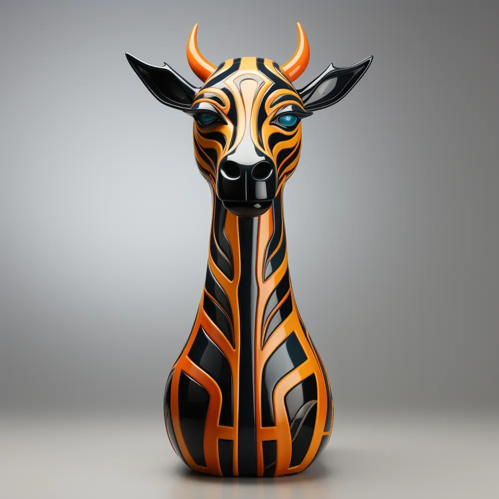 Modern Abstract Animal Sculptures Midjourney Prompt PromptBase