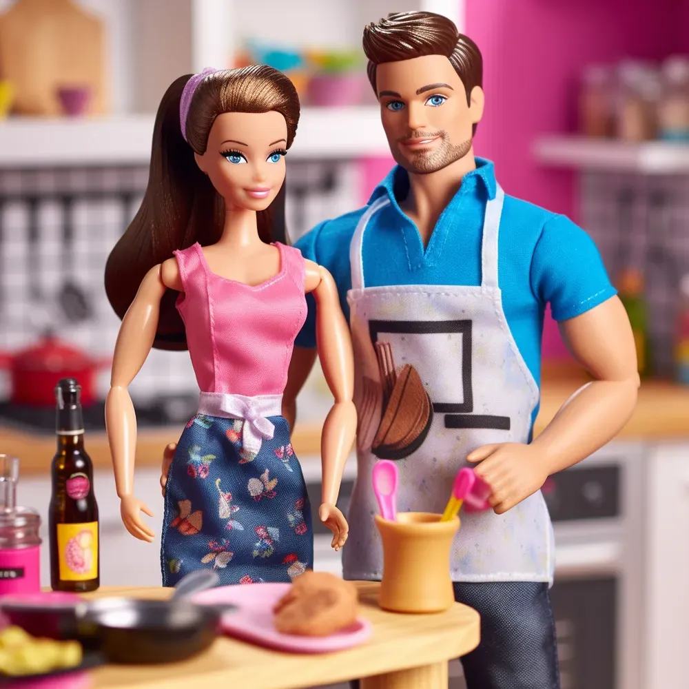 Barbie And Ken Dolls Midjourney Prompt | PromptBase