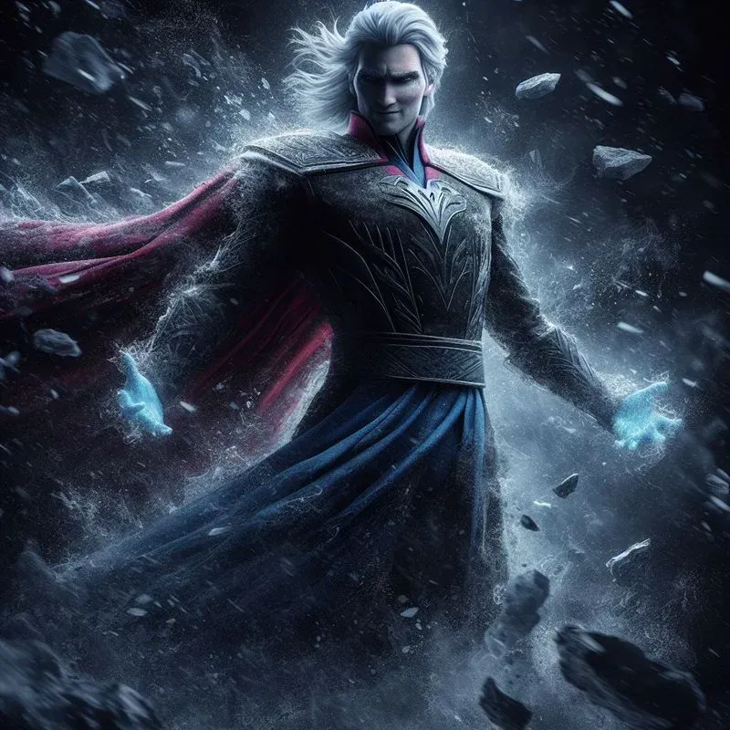 Epic Characters Dark Poster DALL·E Prompt | PromptBase