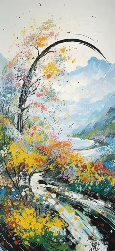 Thinking Paintings Abstract Great Thinking Abstract Paintings Midjourney Prompt | PromptBase