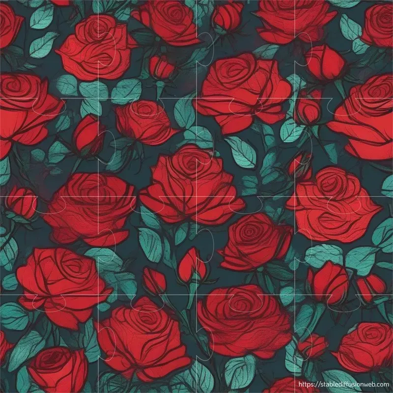 Floral Art Patterns Stable Diffusion Prompt | PromptBase