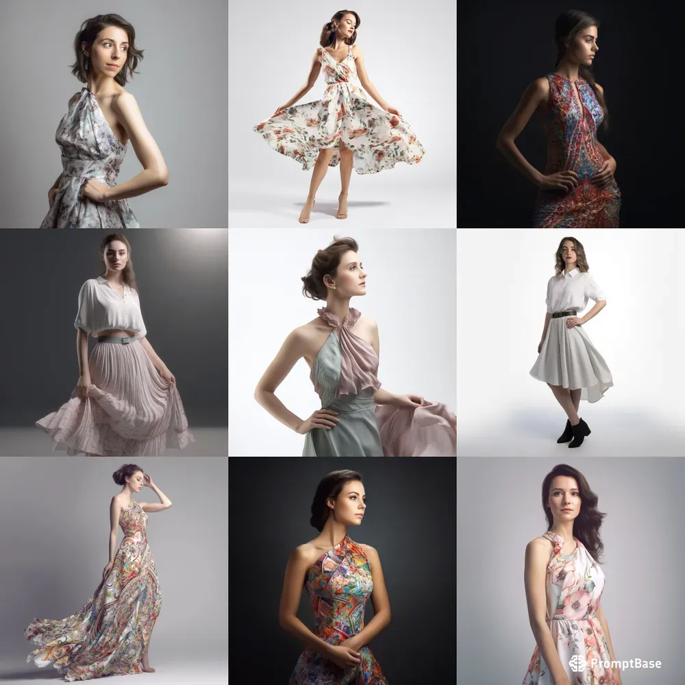 Commercial Models Graphics High Quality Commercial Models Midjourney Prompt | PromptBase