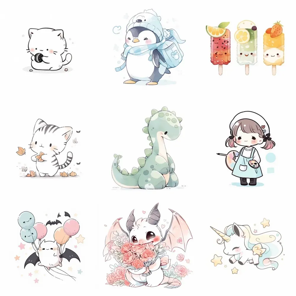 Adorable Doodle Cliparts For Kids Midjourney Prompt | PromptBase