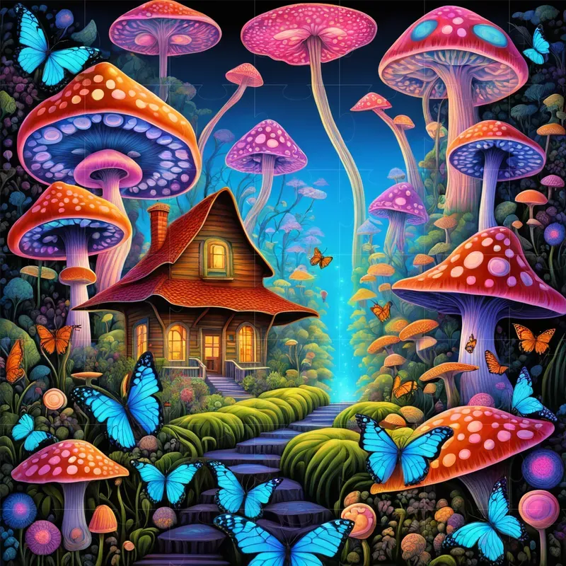 Psychedelic Art Stable Diffusion Prompt | PromptBase