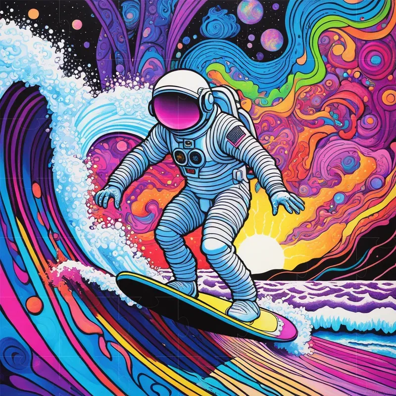 Psychedelic Art Stable Diffusion Prompt | PromptBase