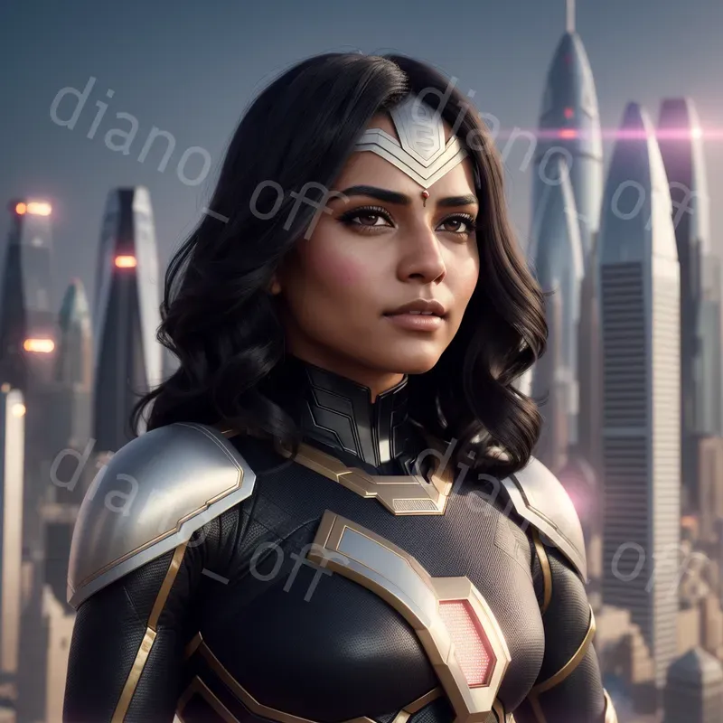 Heroic Female Portrait Stable Diffusion Prompt | PromptBase
