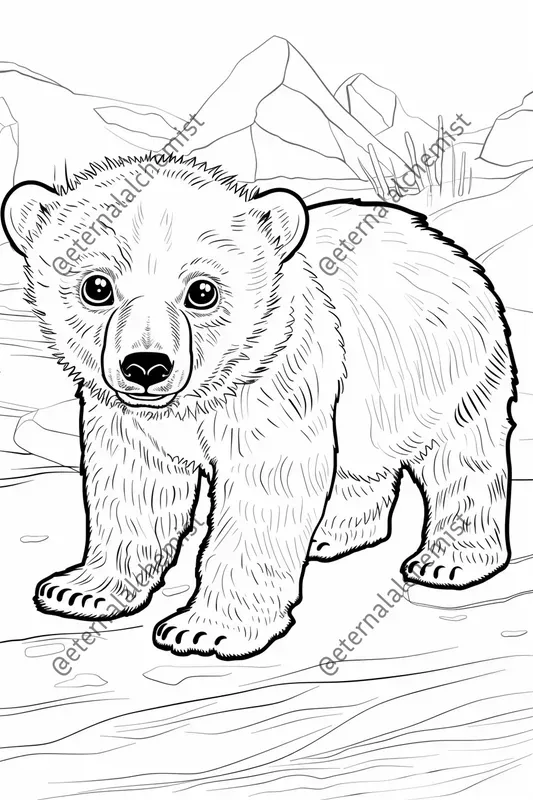 Zoo Coloring Page