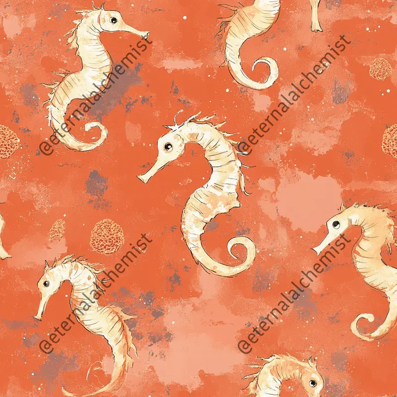 Sea Creature Patterns Sets Midjourney Prompt | PromptBase