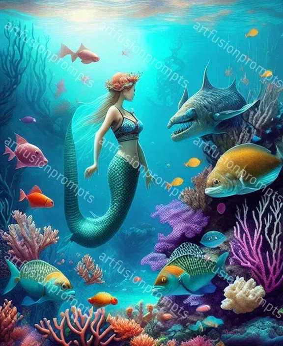 Mystical Underwater Worlds Stable Diffusion Prompt | PromptBase
