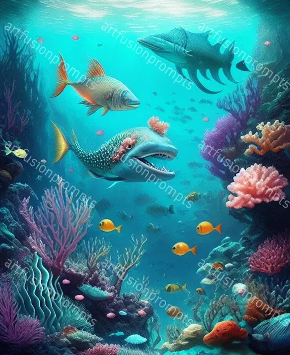 Mystical Underwater Worlds Stable Diffusion Prompt | PromptBase