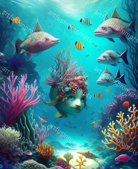 Mystical Underwater Worlds Stable Diffusion Prompt | PromptBase