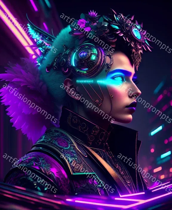 Baroque Cyberpunk Fusions Stable Diffusion Prompt | PromptBase