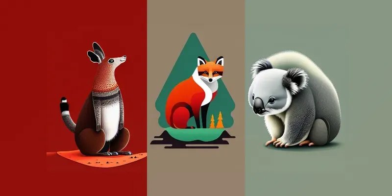 Minimalist Animal Illustrations Stable Diffusion Prompt | PromptBase