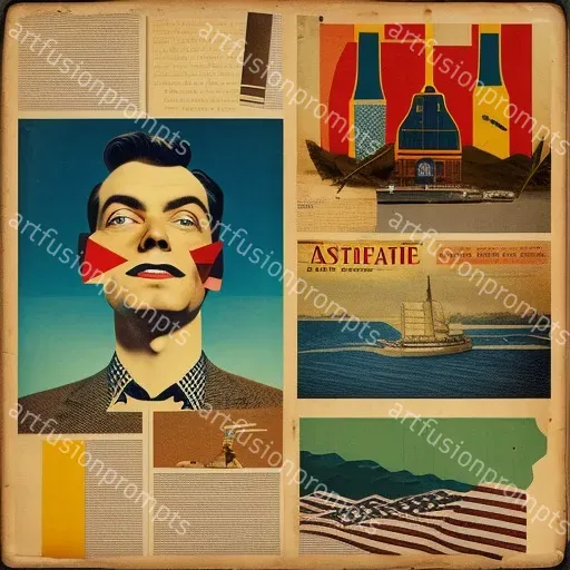 Collage Chronicles Stable Diffusion Prompt | PromptBase