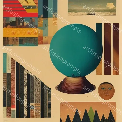Collage Chronicles Stable Diffusion Prompt | PromptBase