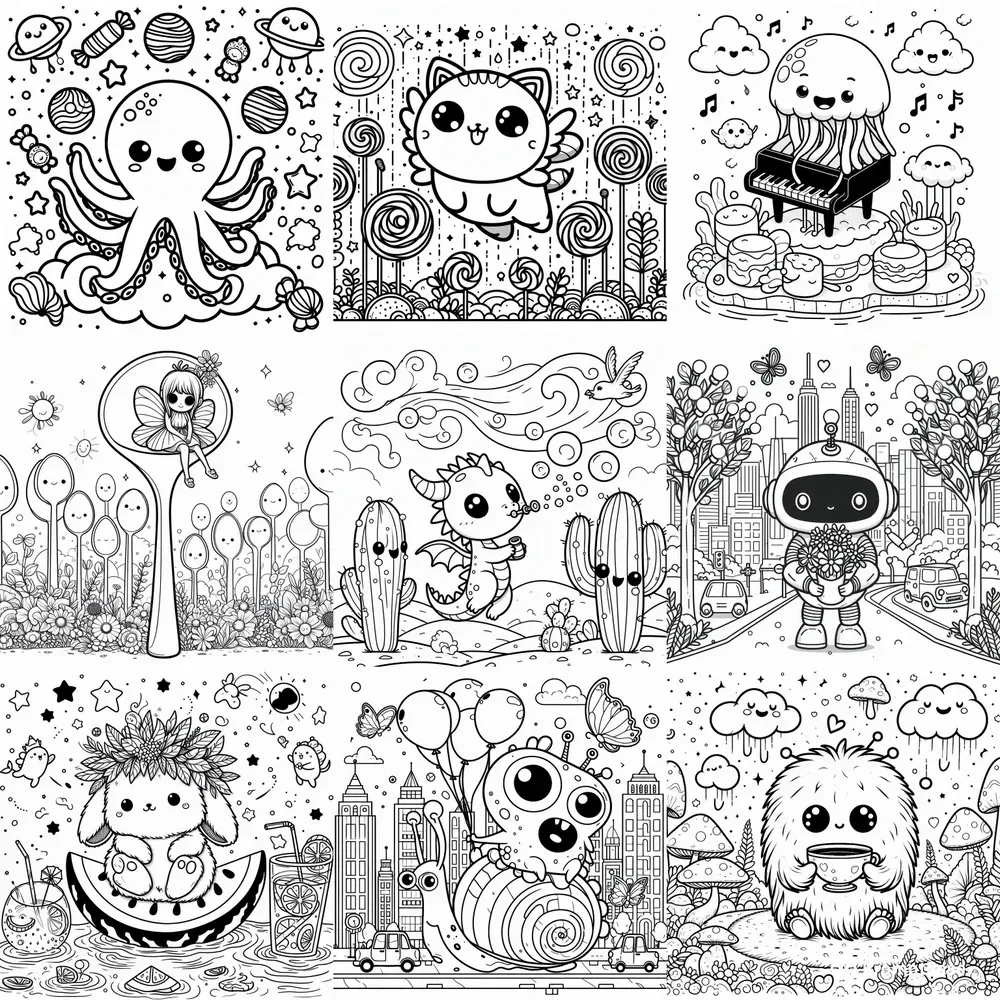 CUTE COLOURFUL TINY AND WEIRD visual data 3