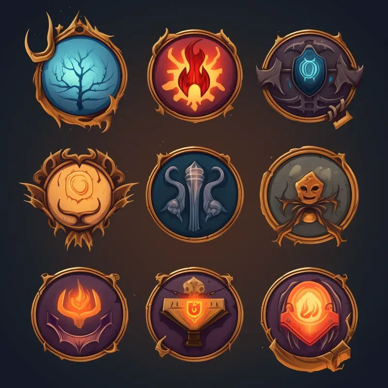 Spellstone Icon Spell Icons For Games Midjourney Prompt | PromptBase
