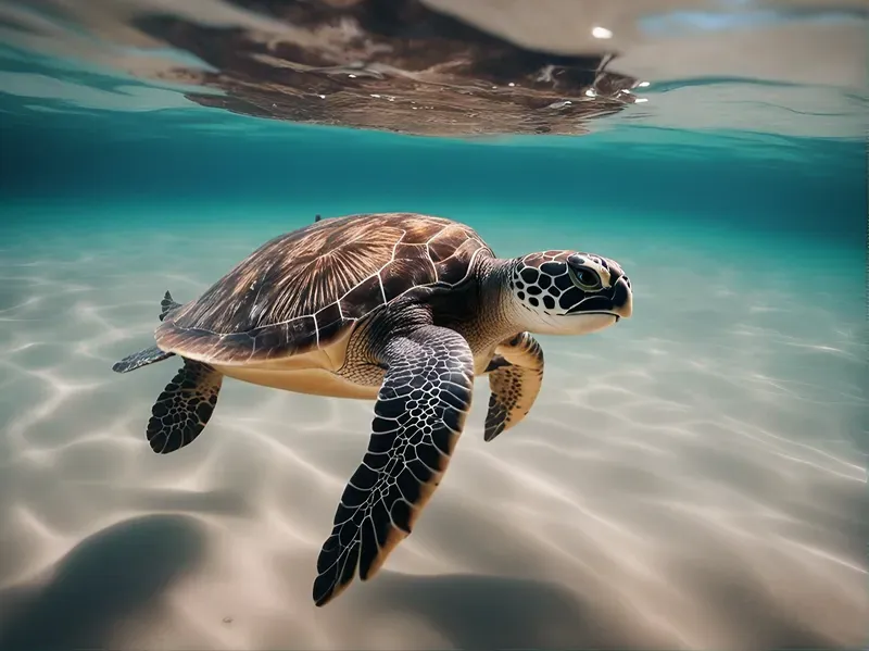 Swim With The Sea Animals Stable Diffusion Prompt | PromptBase