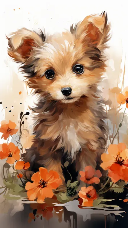 Watercolor Clipart Cute Animals Midjourney Prompt | PromptBase