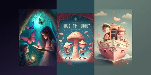 Stunning Childrens Book Covers Midjourney Prompt | PromptBase
