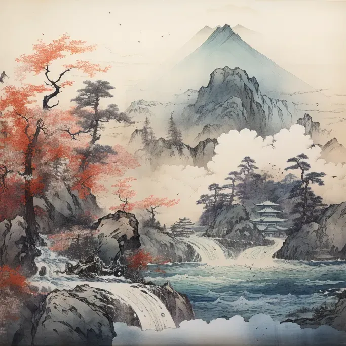 Ancient Chinese Drawings Midjourney Prompt PromptBase